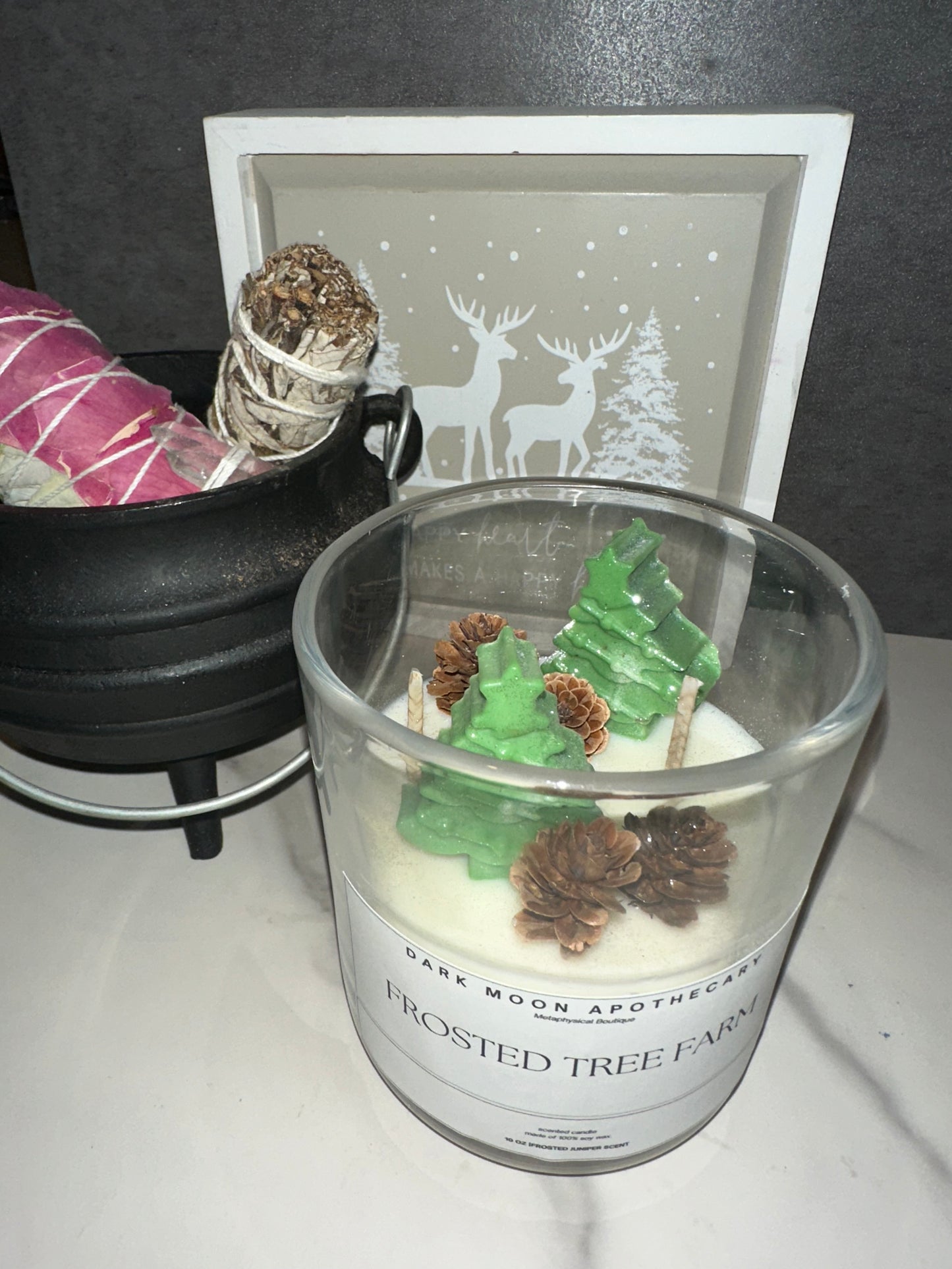 Frosted Tree Farm 10oz Soy Candle