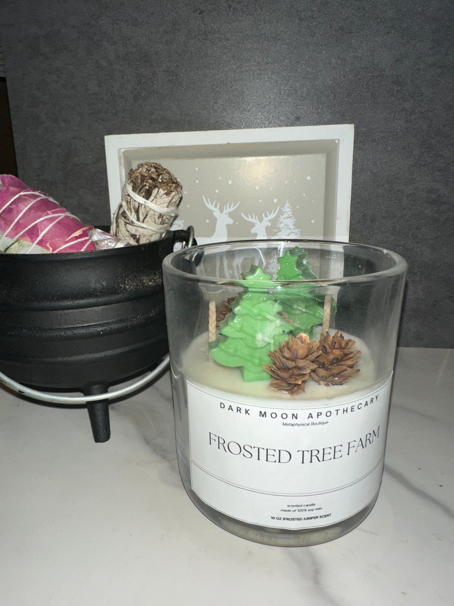 Frosted Tree Farm 10oz Soy Candle