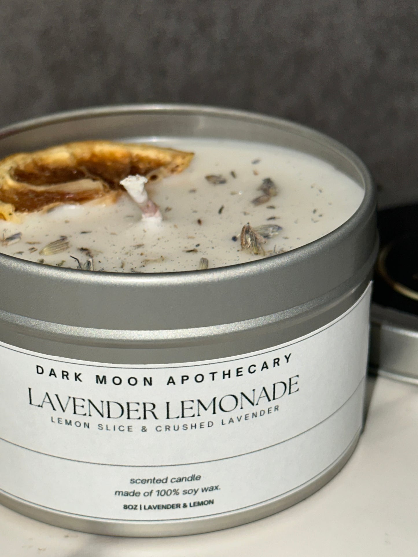 Lavender Lemonade 8oz Soy Candle