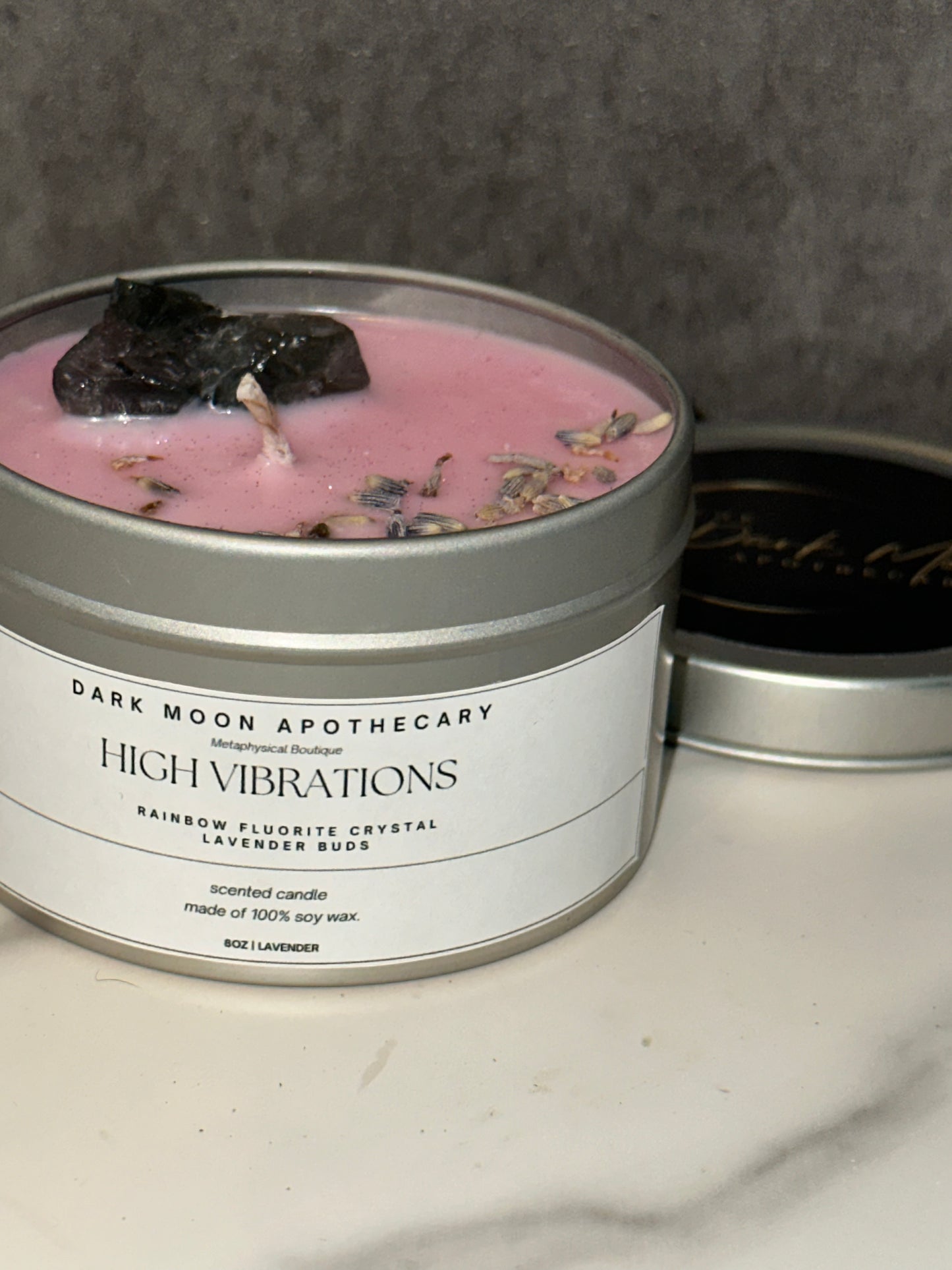 High Vibrations 8 Oz Soy Candle