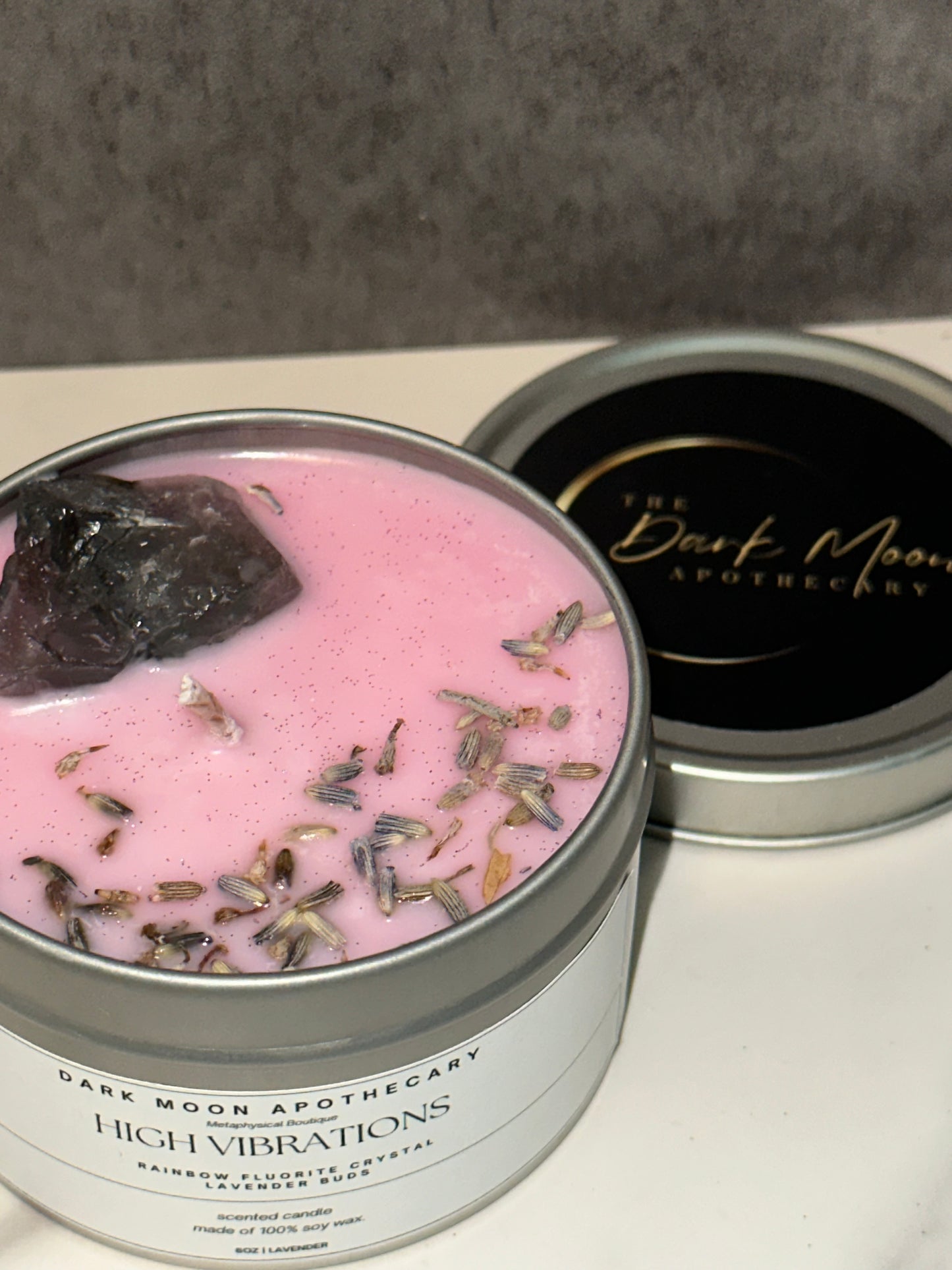 High Vibrations 8 Oz Soy Candle